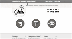 Desktop Screenshot of geniemultiservices.com
